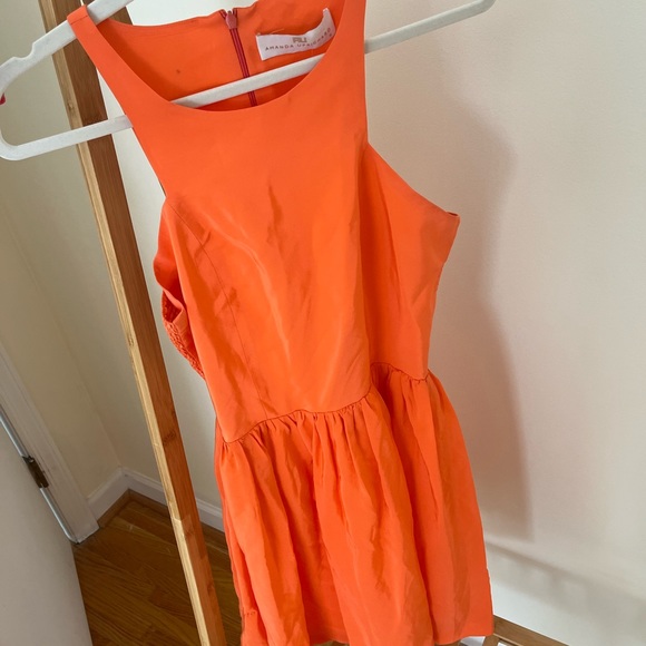 NWT Amanda Uprichard Silk Elle Dress - Picture 3 of 8